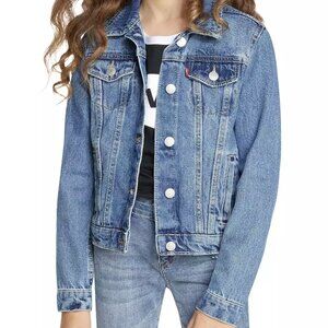 Levi Strauss - Trucker Jean Jacket - girl's L 12/13 years